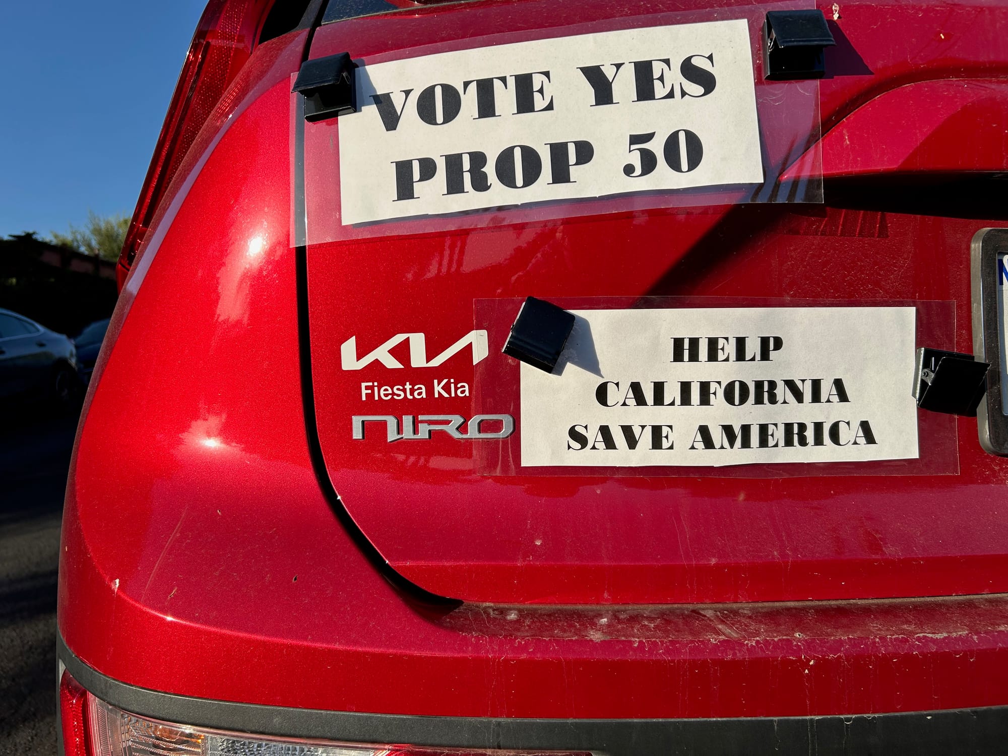Of course Proposition 50 is a power grab